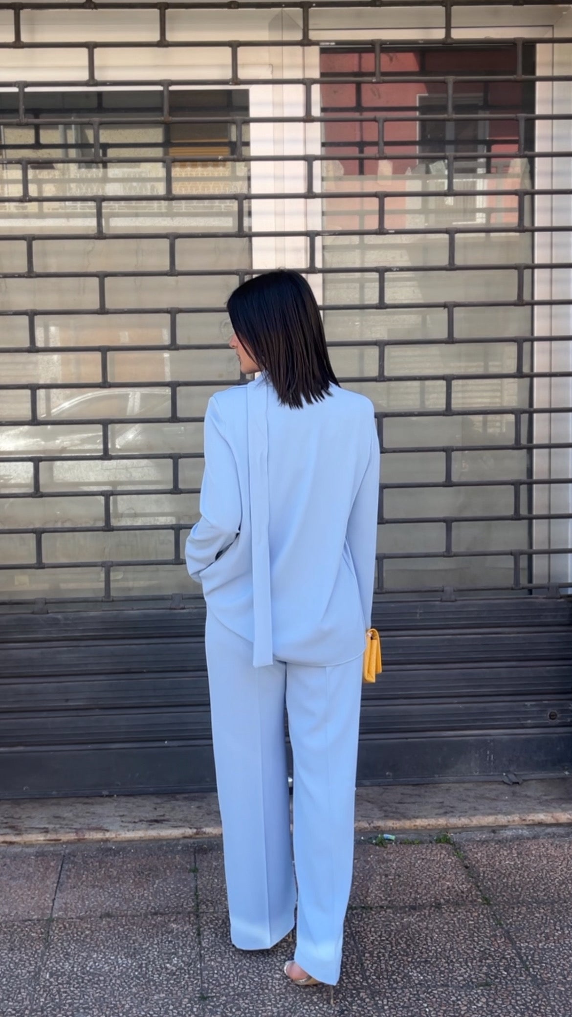 TAILLEUR AZZURRO POLVERE